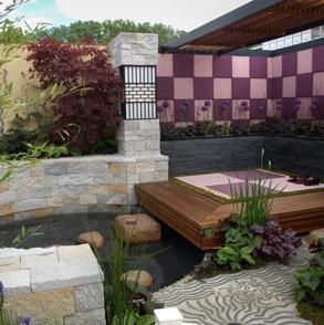 Ogród z oczkiem wodnym w stylu azjatyckim